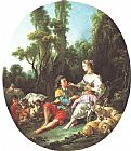 Francois Boucher Are They Thinking About the Grap painting